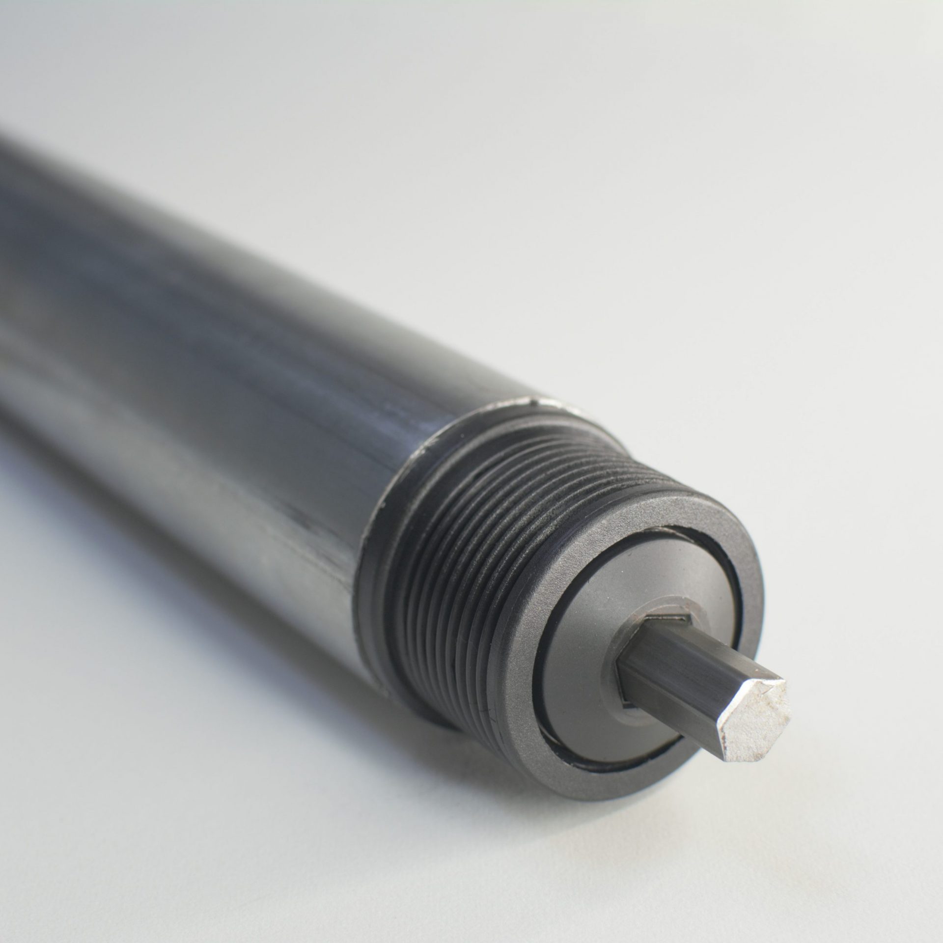 Steel Conveyor Roller 1.9” Diameter, 27” Between Frame, 7/16” Hex – Brand New