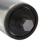 close up of a 2.5 premium Rolcon replacement conveyor roller