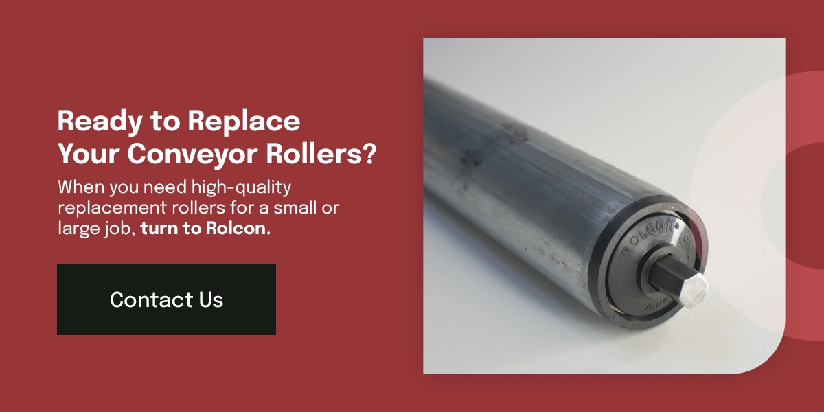 Repair vs. Replace Conveyor Rollers Rolcon Rollers